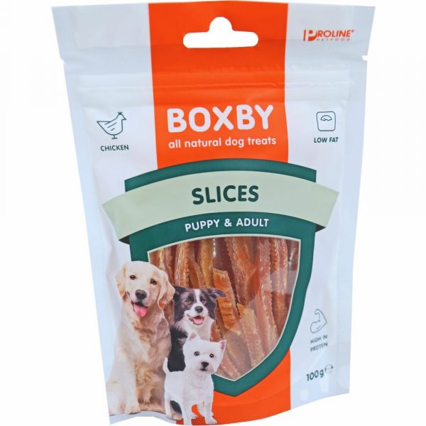 Proline Dog Boxby Slices 100 gr