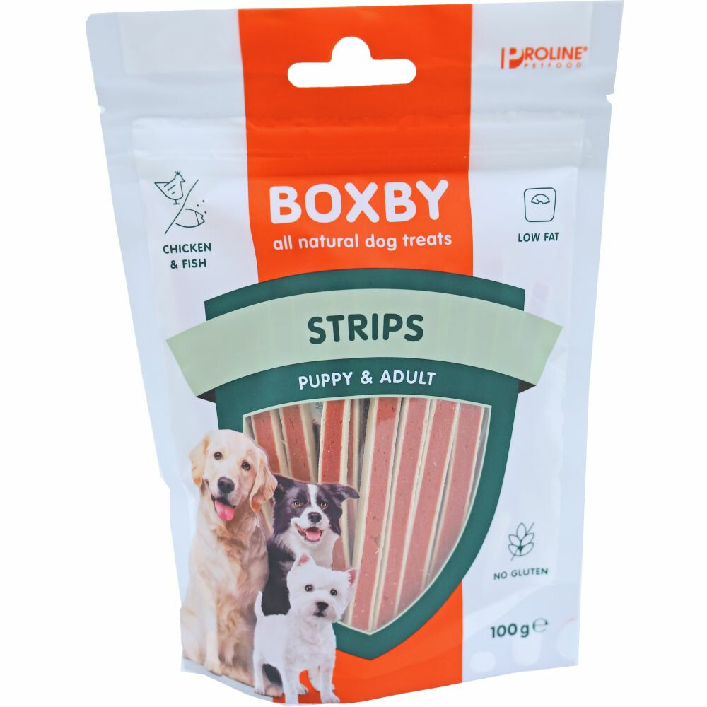 Proline Dog Boxby Strips 100 gr