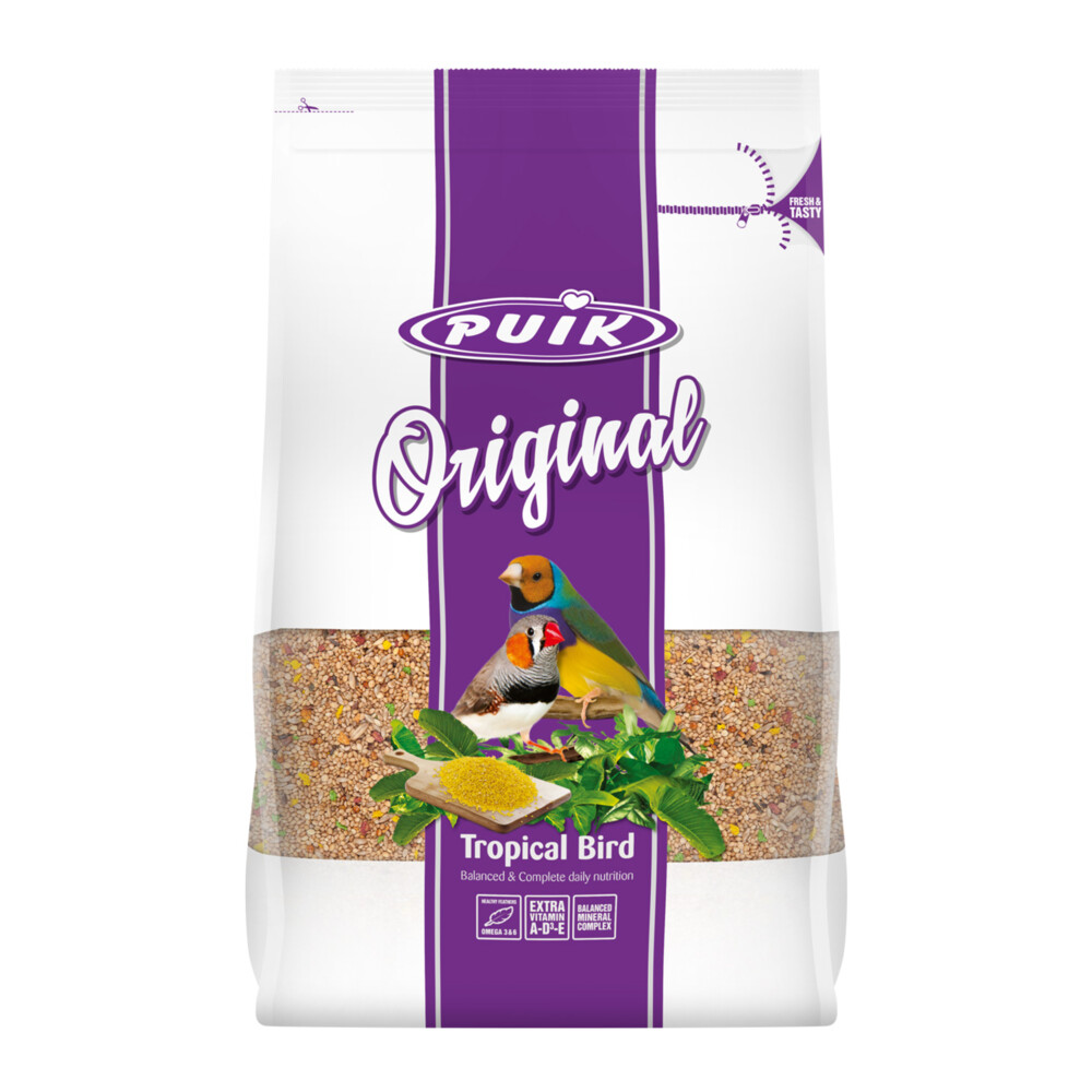 4x Puik Original Tropische Vogels 4 kg