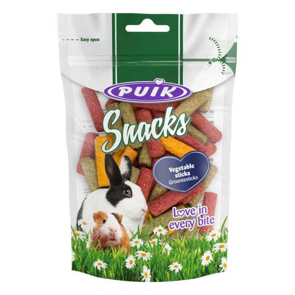 8x Puik Snacks Groentesticks 150 gr