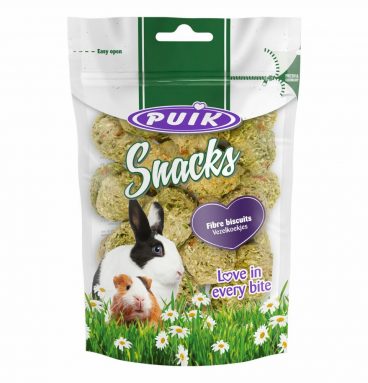 8x Puik Snacks Vezelkoekjes 140 gr