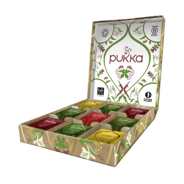 3x Pukka Thee Active Kruidenthee Geschenkdoos 45 stuks