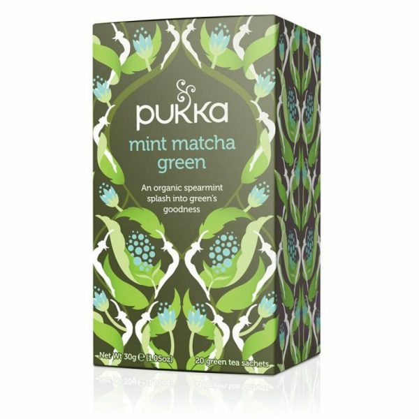 4x Pukka Thee Mint Matcha Green 20 stuks