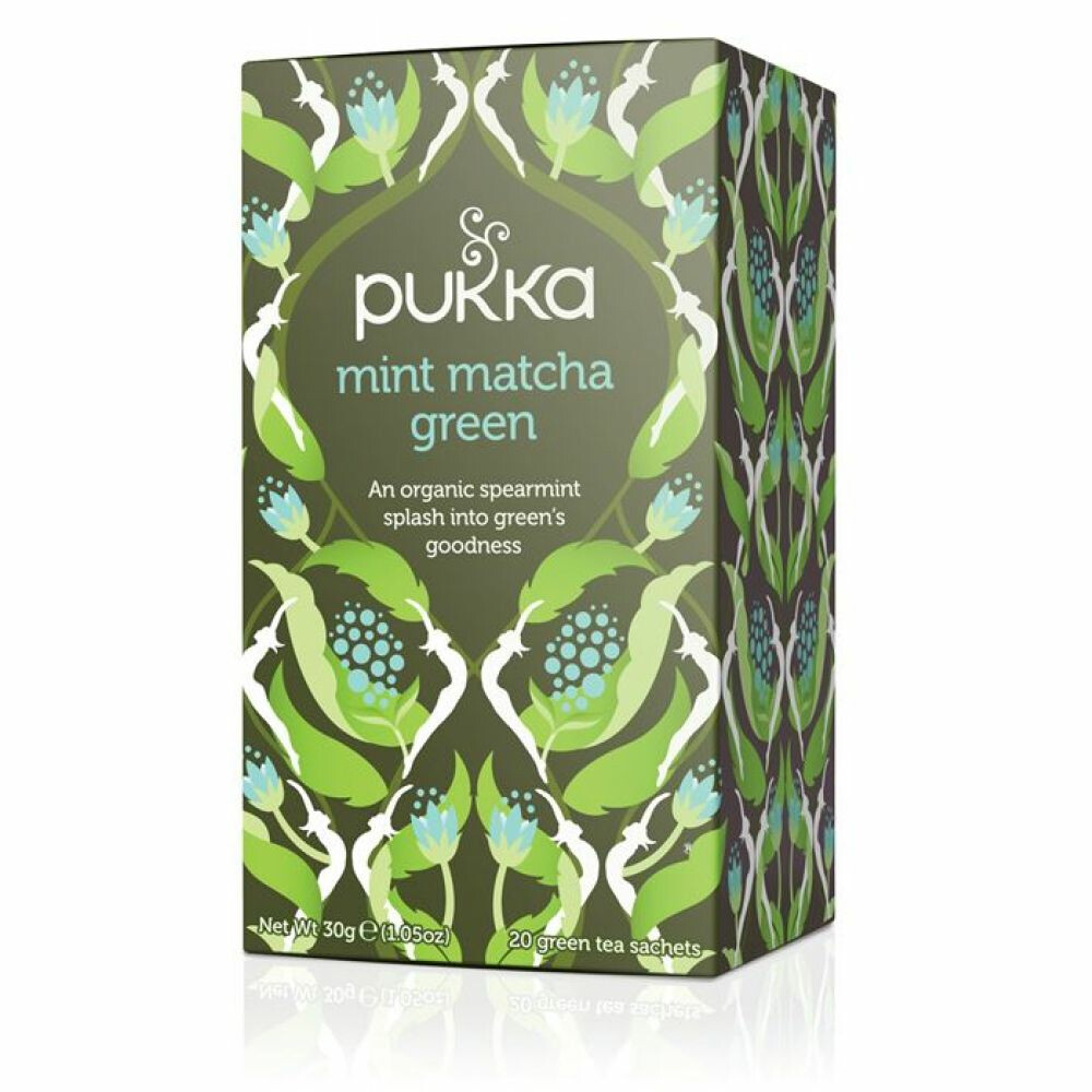 4x Pukka Thee Mint Matcha Green 20 stuks