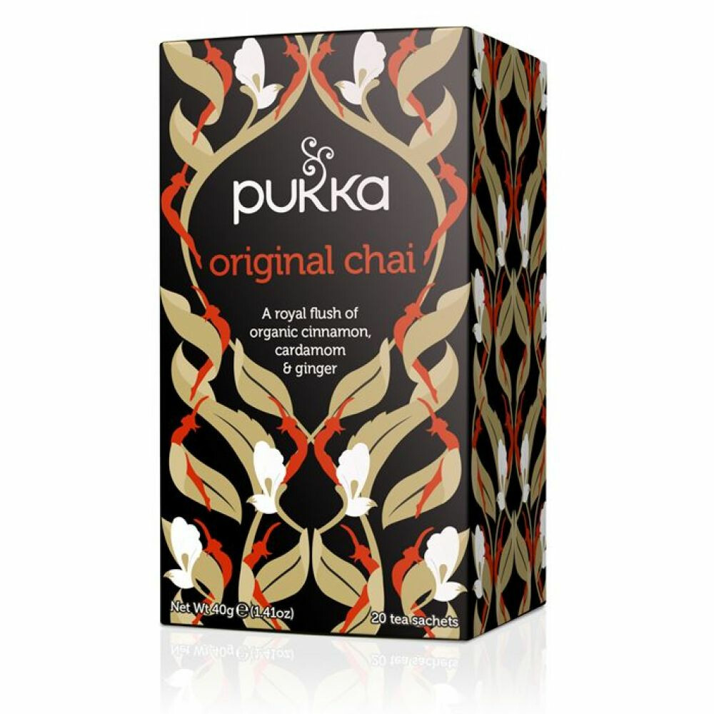 3x Pukka Thee Original Chai 20 stuks