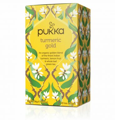 4x Pukka Thee Turmeric Gold 20 stuks