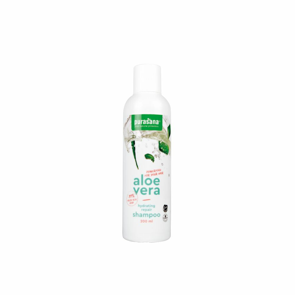 Purasana Aloë Vera Hydraterende - Herstellende Shampoo Bio 200 ml