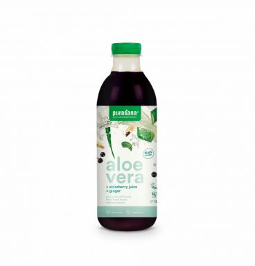 3x Purasana Aloe Vera Sap Vlierbes 1000 ml