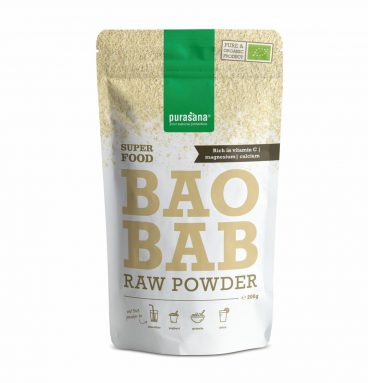 6x Purasana Baobab Poeder Bio 200 gr