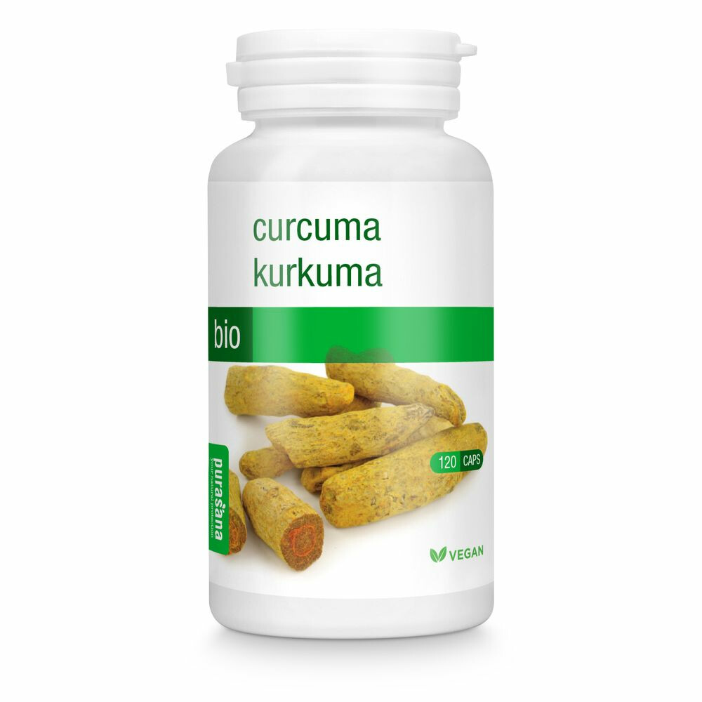 Purasana Kurkuma Bio 120 Capsules