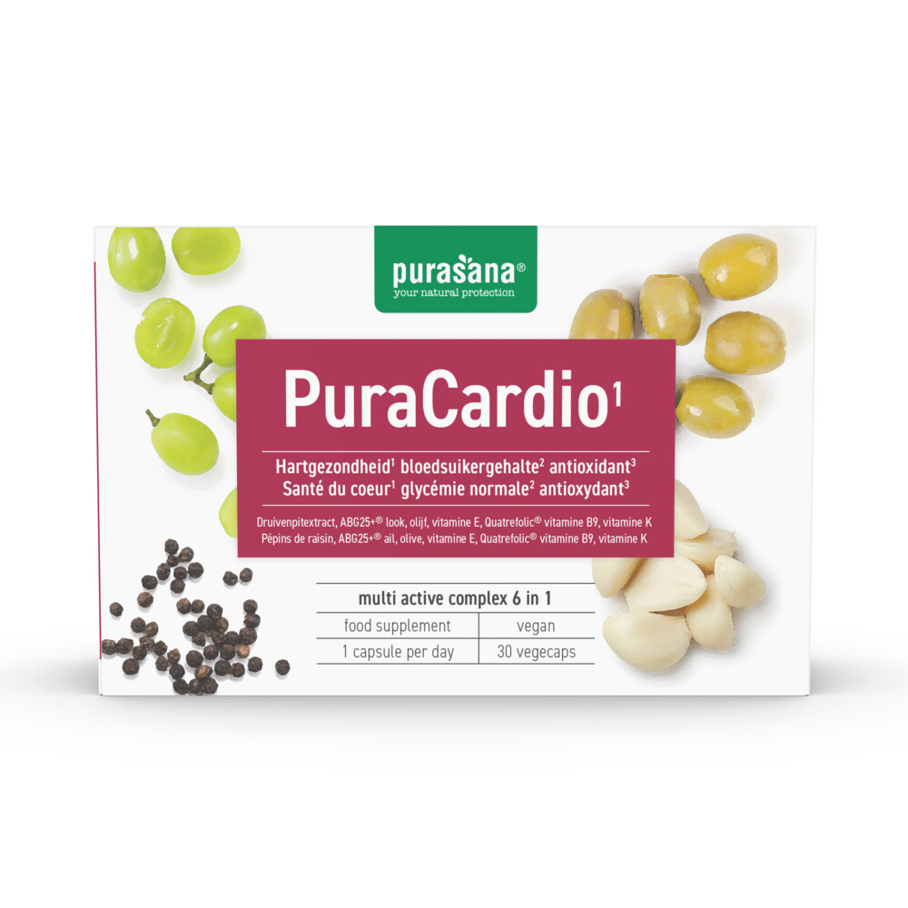 3x Purasana PuraCardio 30 capsules