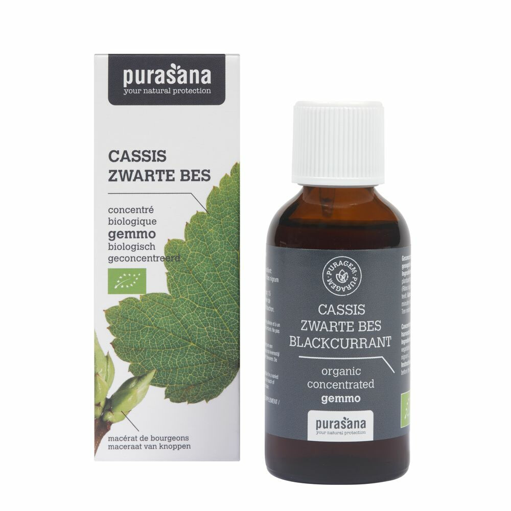 Purasana Puragem Zwarte Bes Bio 50 ml