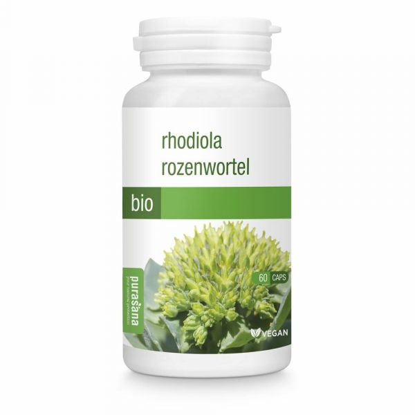 Purasana Rhodiola Rozenwortel Bio 60 capsules