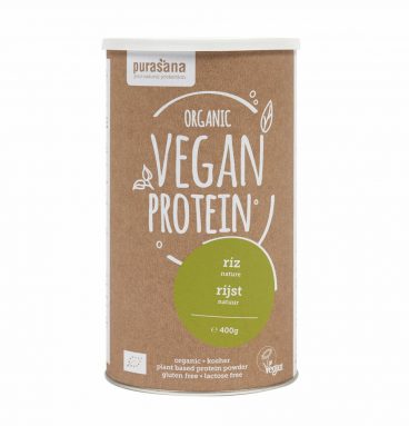 Purasana Vegan Proteine Rijst Natuur Bio 400 gr