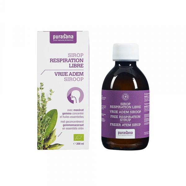 Purasana Vrije Adem Siroop 200 ml