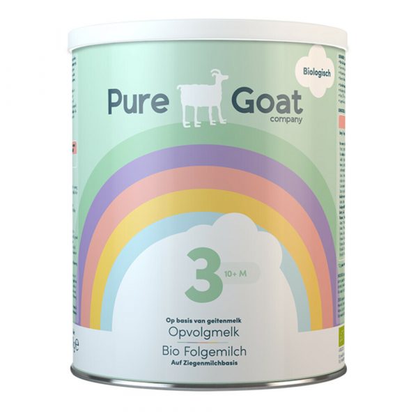 2x Pure Goat Geitenmelk 3 Opvolgmelk 800 gr