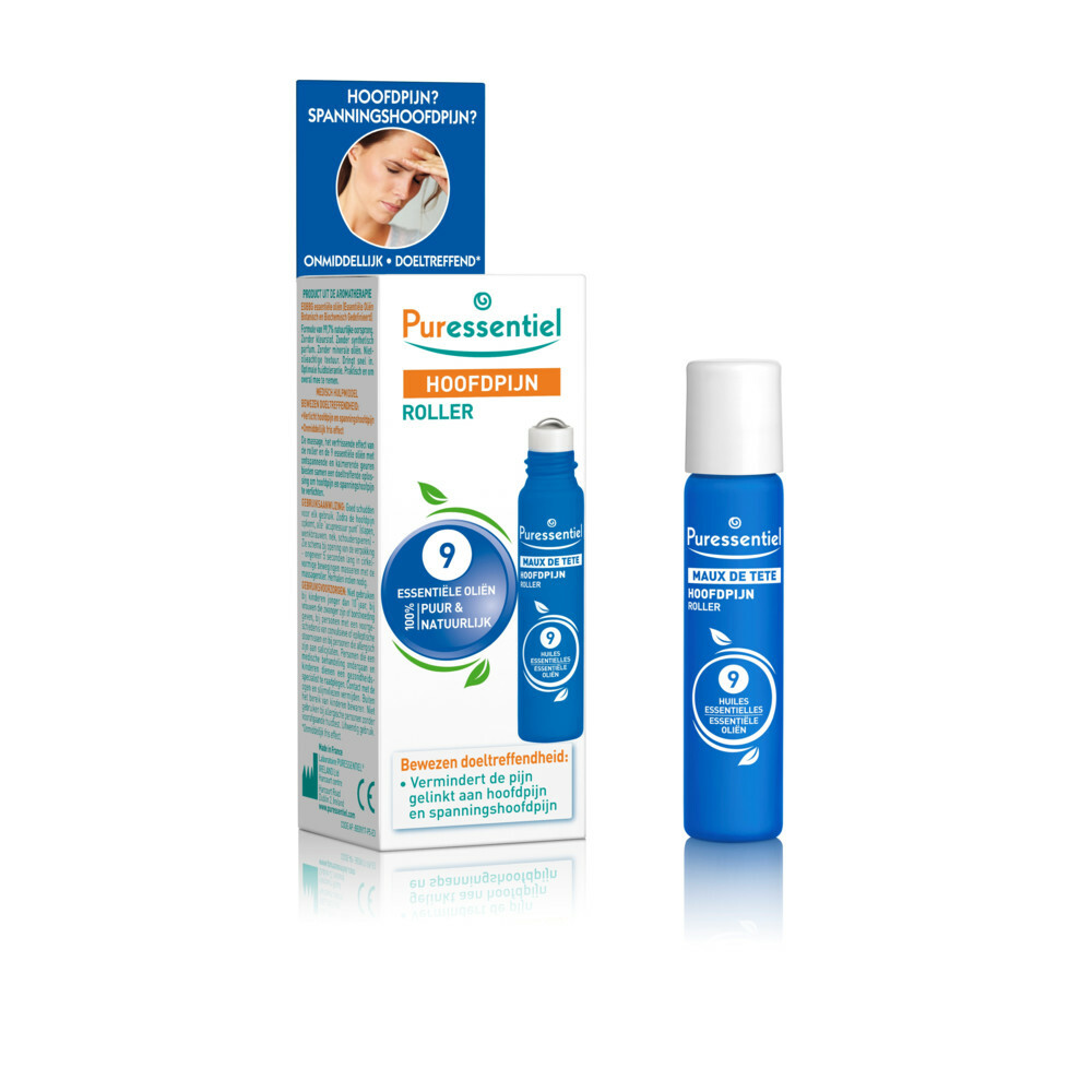 2x Puressentiel Hoofdpijn Roller 5 ml