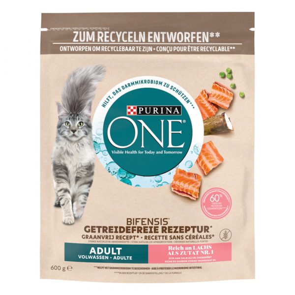 Purina Adult Zalm Graanvrij 600 gr