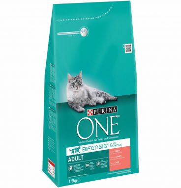 6x Purina One Adult Zalm - Volkoren Granen 1