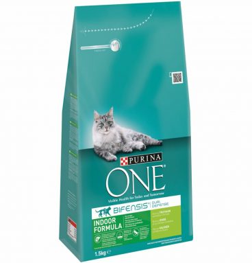 Purina One Indoor Kalkoen 1