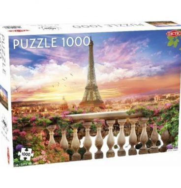 Puzzel Around the World: Eiffel Tower Parijs 1000 stukjes