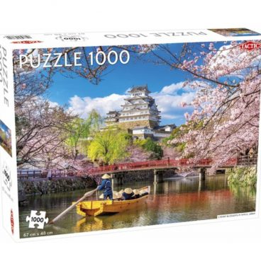 Puzzel Landscape: Kersenbloesem in Himeji Japan 1000 stukjes