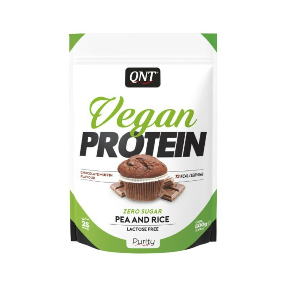 QNT Vegan Protein Chocolate Muffin 500 gr