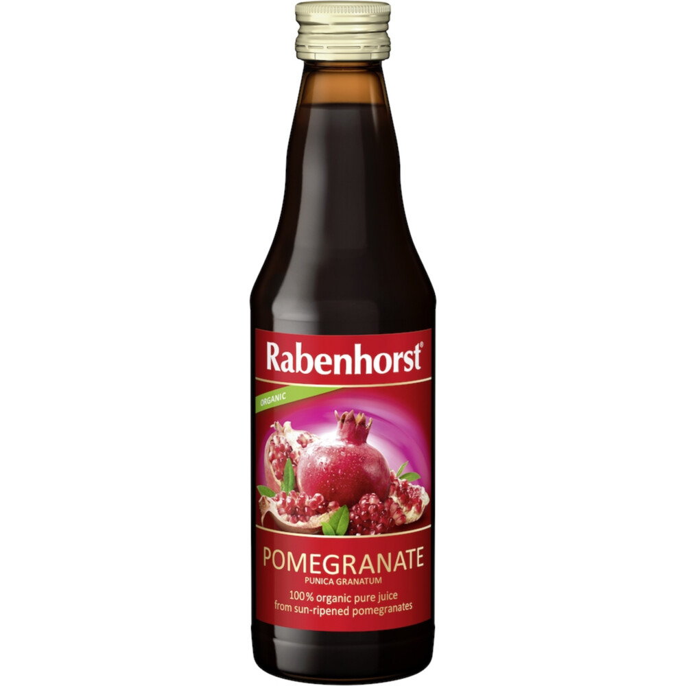 3x Rabenhorst Granaatappel 100% Bio 330 ml