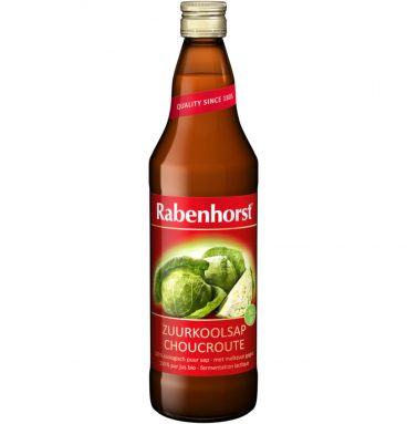 3x Rabenhorst Zuurkoolsap Bio 750 ml