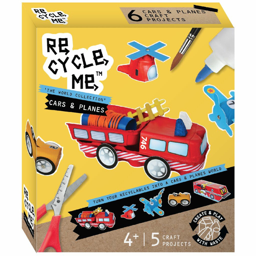 Re-Cycle-Me Knutselset Cars And Planes