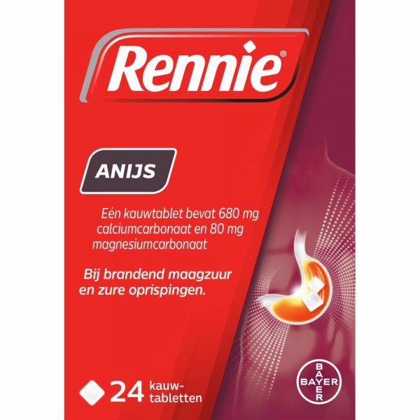 Rennie Anijs 24 tabletten