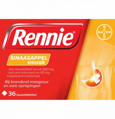 Rennie Sinaasappel 36 tabletten