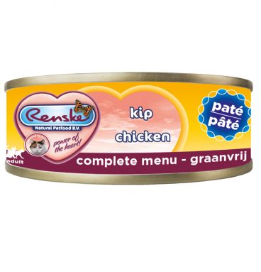 Renske Kattenvoer Paté Kip 70 gr