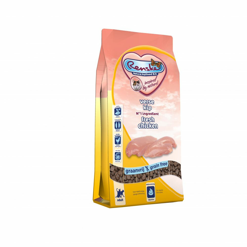 Renske Super Premium Kat Adult Kip 6 kg