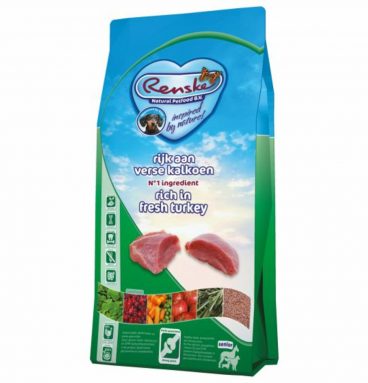 Renske Super Premium Senior Kalkoen Graanvrij 12 kg