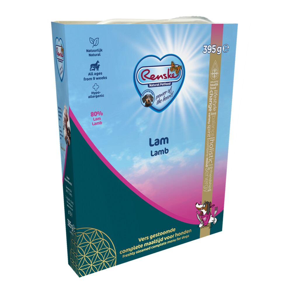 Renske Vers Gestoomd Complete Menu Lam - Rijst 395 gr