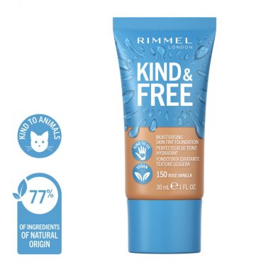 Rimmel KIND&FREE Vegan Foundation 150 Rose Vanilla 30 ml