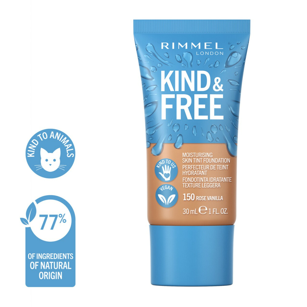 Rimmel KIND&FREE Vegan Foundation 150 Rose Vanilla 30 ml