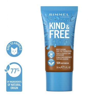 Rimmel KIND&FREE Vegan Foundation 504 Deep Mocha 30 ml