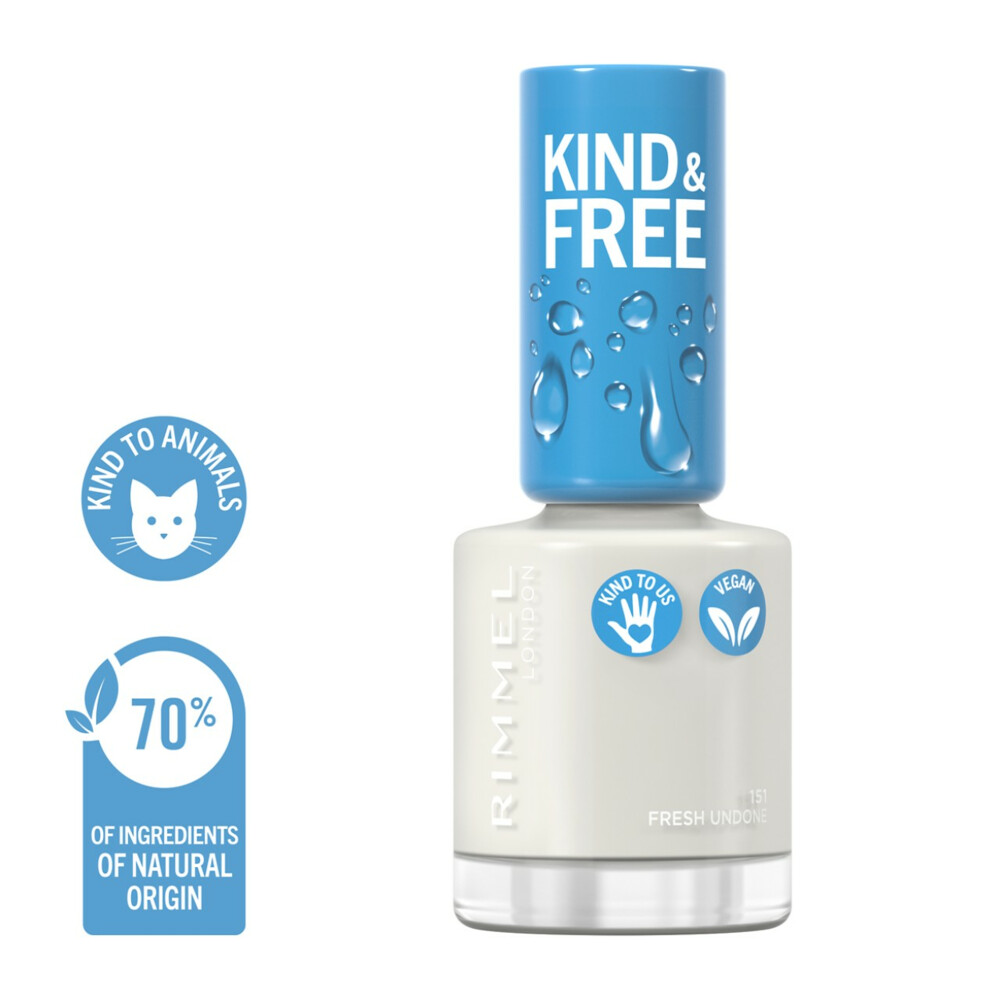 Rimmel KIND&FREE Vegan Nagellak 151 Fresh Undone 8 ml