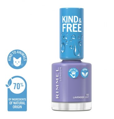 Rimmel KIND&FREE Vegan Nagellak 153 Lavender Light 8 ml