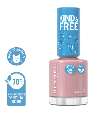 Rimmel KIND&FREE Vegan Nagellak 154 Milky Bare 8 ml