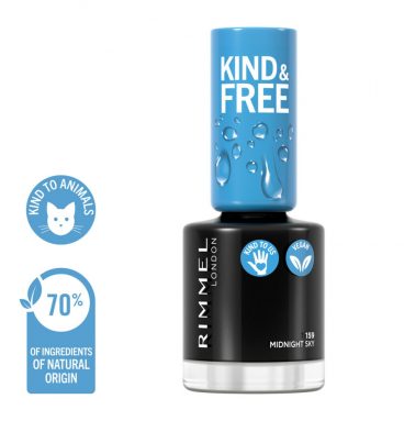 Rimmel KIND&FREE Vegan Nagellak 159 Midnight Sky 8 ml