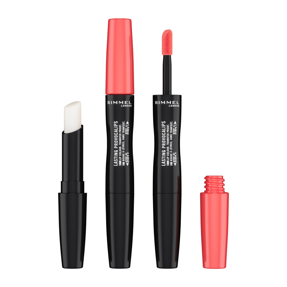 3x Rimmel Lasting Provocalips Lip Color Lippenstift 600 Orange You Coming? 2.2 ml