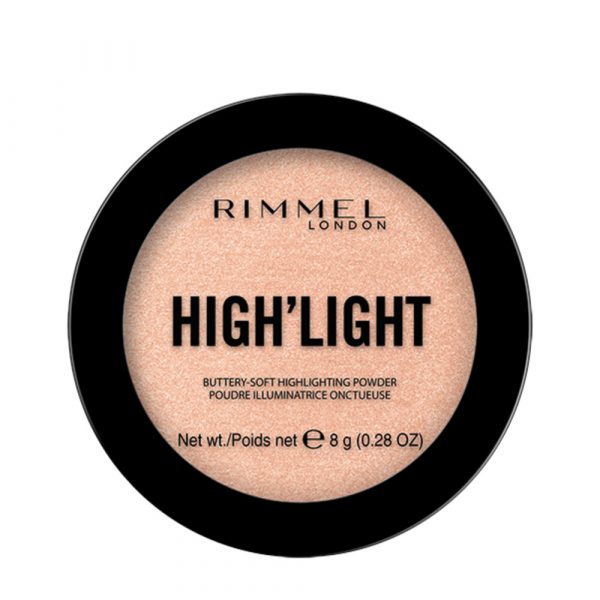 3x Rimmel London Highlighter gezicht High'Light 002 Candlelit