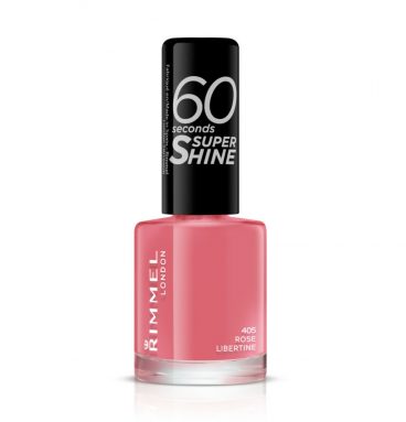 3x Rimmel London Nagellak 60 Seconds Supershine 405 Rose Libertine 8 ml