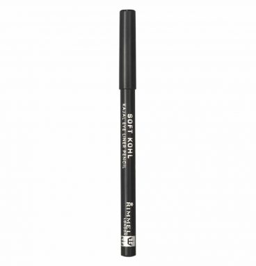 3x Rimmel Soft Kohl Kajal Eye Pencil 061 Jet Zwart