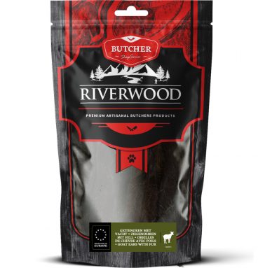 6x Riverwood Geitenoren Met vacht 100 gr