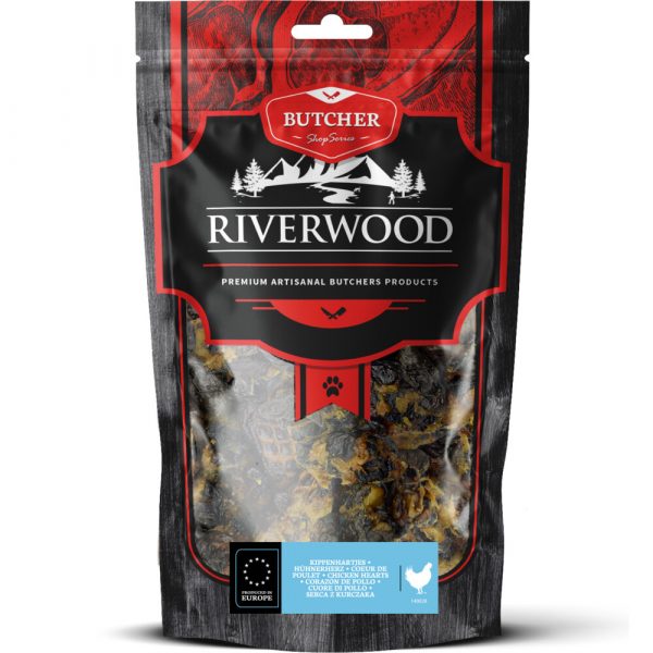 6x Riverwood Kippenhartjes 150 gr