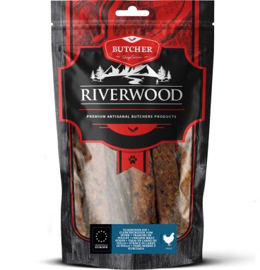 6x Riverwood Vleesstrips Kip 150 gr